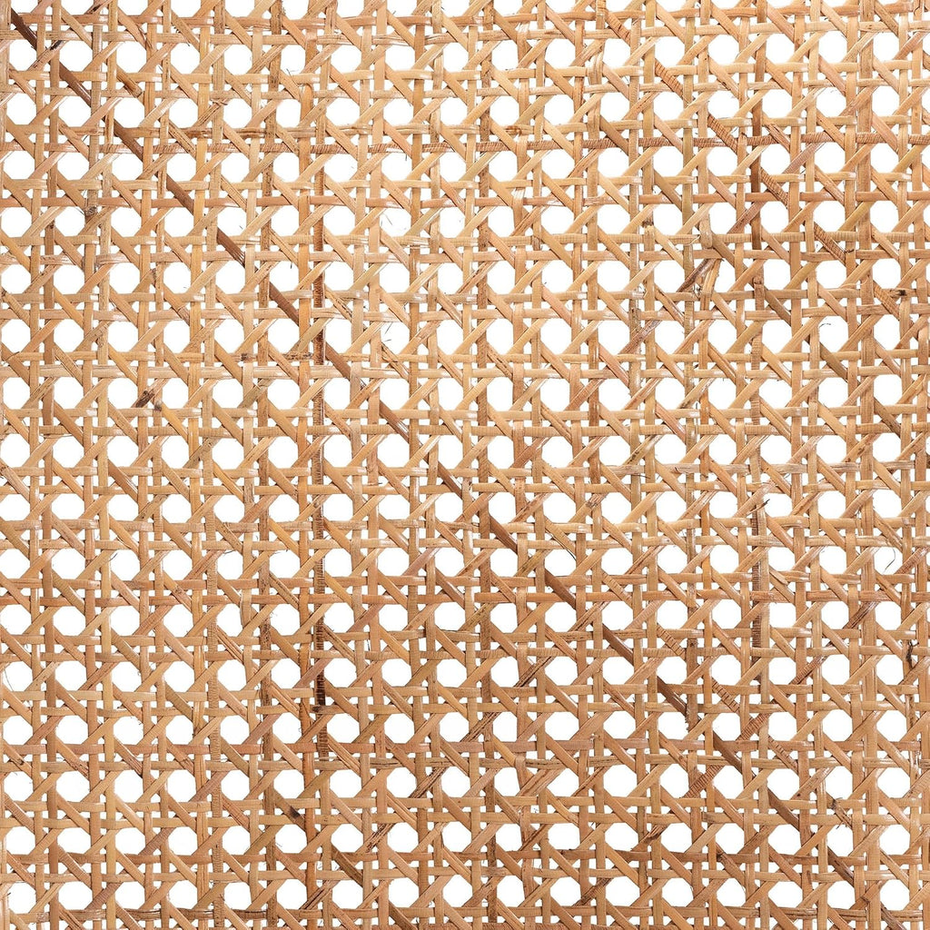 Two-Tone Natural Black Rattan Dining Chair